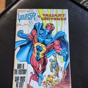 Valiant Comics Visitor vs Valiant Universe Issue #1